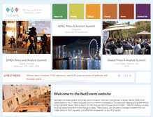 Tablet Screenshot of netevents.org